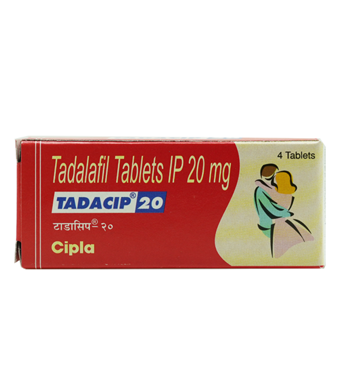 TADACIP 20 犀利士學名藥 | 治療男性勃起功能障礙